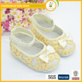 Kleinkind-Schuh-Satin-Blumen-Mädchen-Schuhe 10 Farben-Satin-Ballett-Hefterzufuhr-Frühlings-Hochzeits-Farben-Baby-Seelen-Baby-Schuh